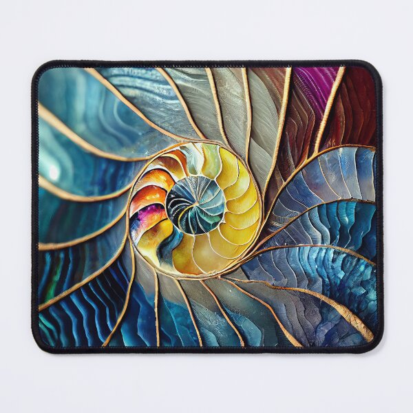 Item preview, Underwater seashell bright pattern designed and sold by AppleElf.