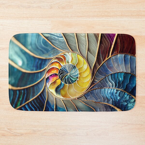 Item preview, Underwater seashell bright pattern designed and sold by AppleElf.