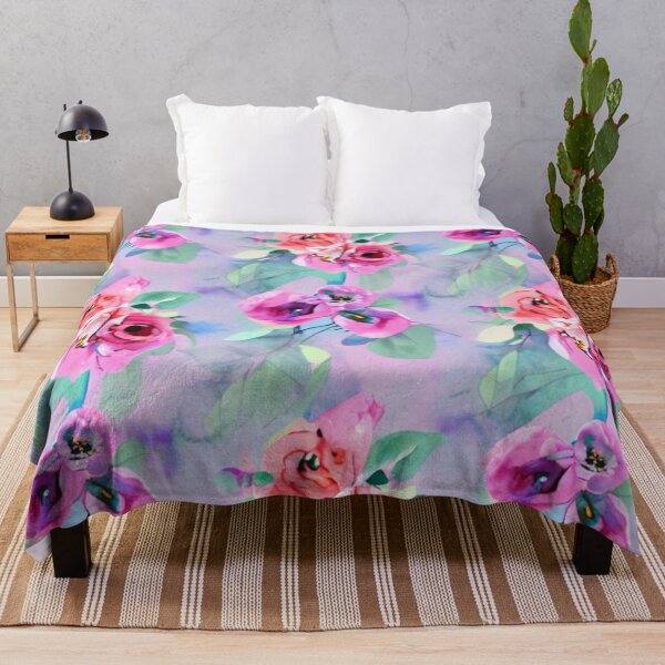 Item preview, Pastel floral abstract pattern designed and sold by Mirarima.
