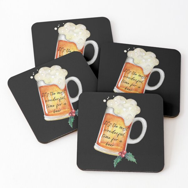 Item preview, It's the Most Wonderful Time For A Beer designed and sold by WonkeyCreations.