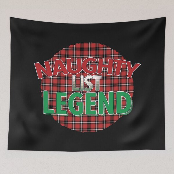 Item preview, Naughty List Legend | On The Naughty List | Christmas Gift Ideas designed and sold by DrawingBoard.