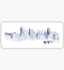 Memphis Skyline Sticker