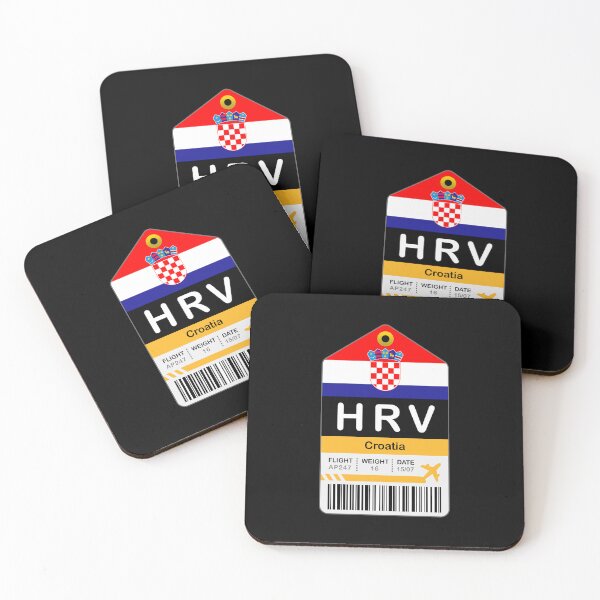 Artikelvorschau, Croatia Luggage Tag - Airport entworfen und verkauft von oclatikaz.