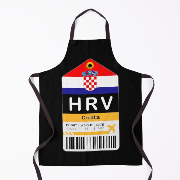 Artikelvorschau, Croatia Luggage Tag - Airport entworfen und verkauft von oclatikaz.