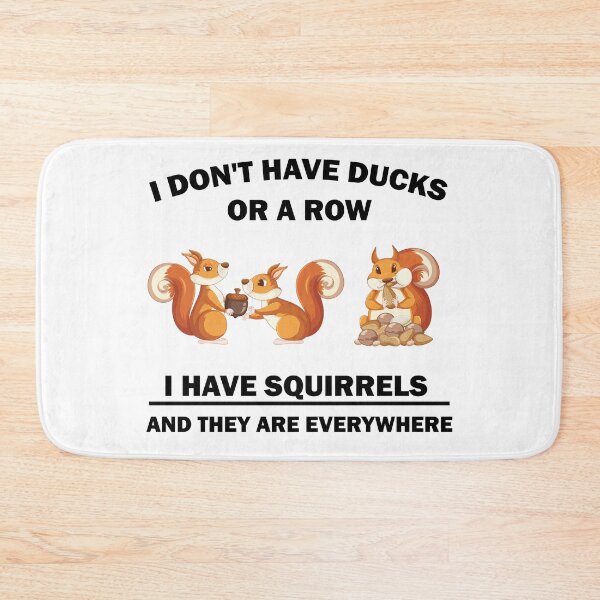 Item preview, i don't have ducks or a row i have squirrels and they are everywhere designed and sold by shop-dk.