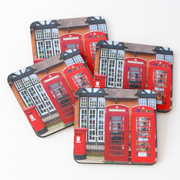 Item preview, Traditional Phone Boxes and Red Mail Box designed and sold by BritishYank.