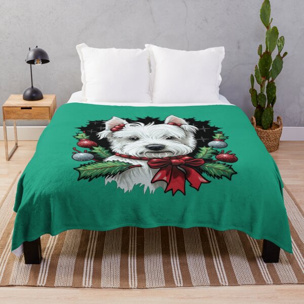 Item preview, Christmas Cute Westie Christmas Tree Dog101 designed and sold by BryceRodriguez.
