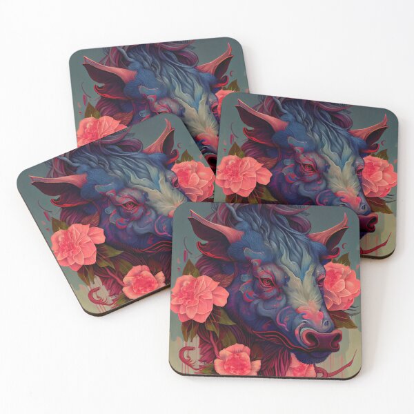 Item preview, Boar Spirit Animal 1 designed and sold by MadeByHaresShop.