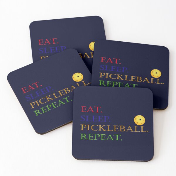 Item preview, Eat sleep pickleball repeat  designed and sold by halazidan.