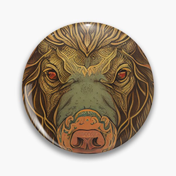 Item preview, Boar Spirit Animal 2 designed and sold by MadeByHaresShop.