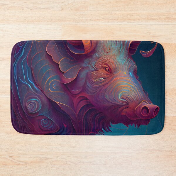 Item preview, Boar Spirit Animal 3 designed and sold by MadeByHaresShop.