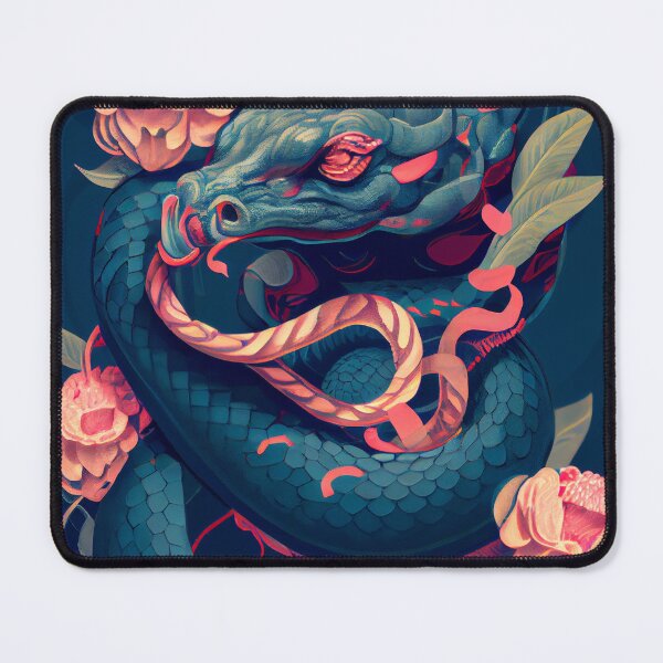 Artikelvorschau, Snake Spirit Animal 3 entworfen und verkauft von MadeByHaresShop.