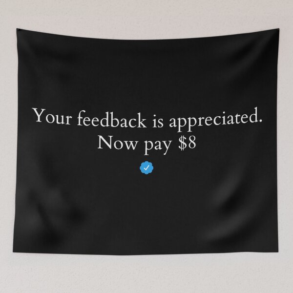 Item preview, Your feedback is much appreciated. Now pay $8 designed and sold by KingsManKind.