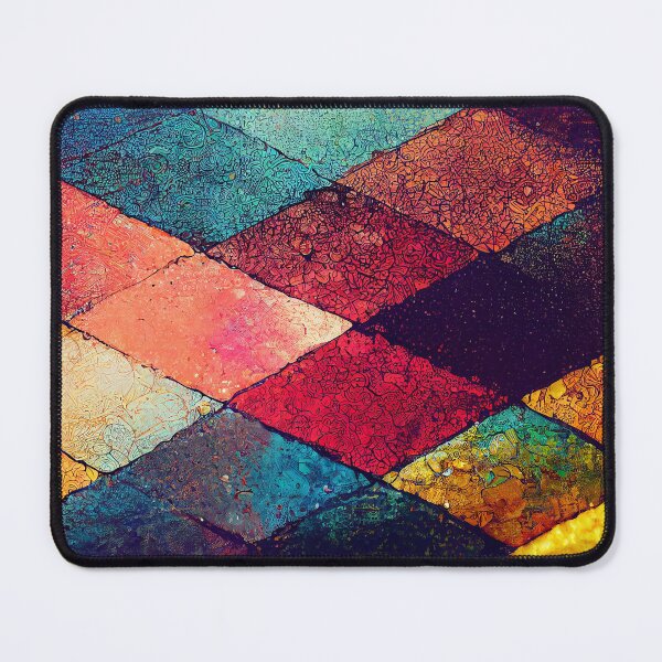 Item preview, Vibrant geometric pattern designed and sold by AppleElf.