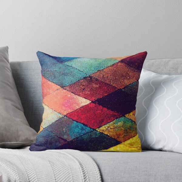 Item preview, Vibrant geometric pattern designed and sold by AppleElf.
