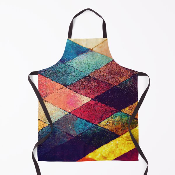 Item preview, Vibrant geometric pattern designed and sold by AppleElf.