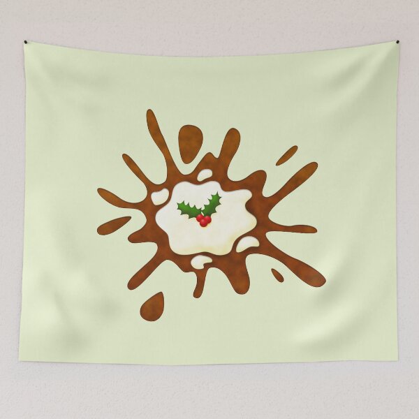 Item preview, Christmas Pudding Splat designed and sold by galaxydaydreams.