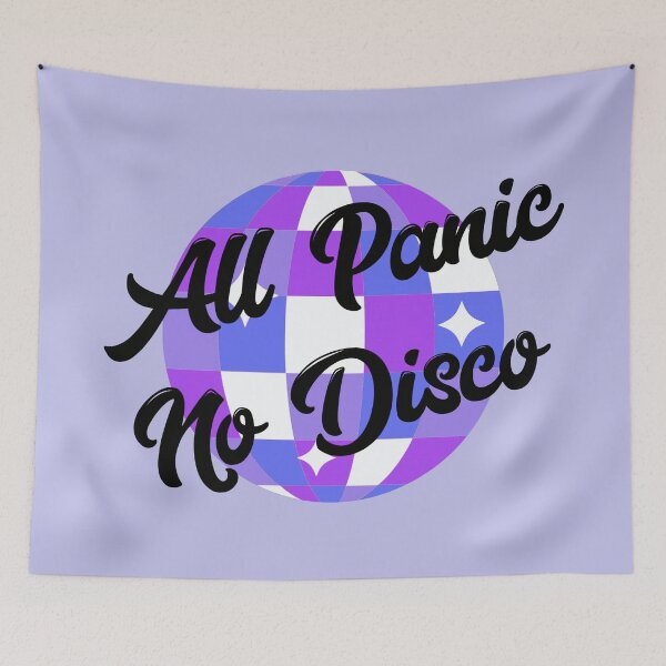 Item preview, All Panic No Disco designed and sold by Lil-Bit-Batty.