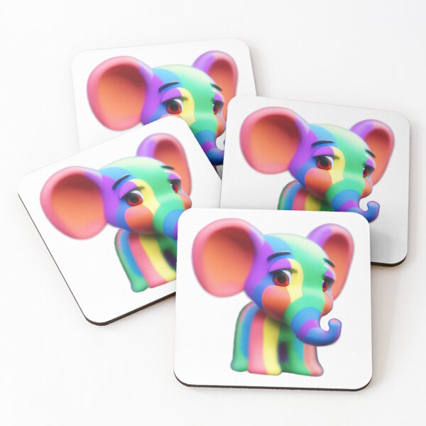 Artikelvorschau, Regenbogenelefant entworfen und verkauft von betes-etranges.