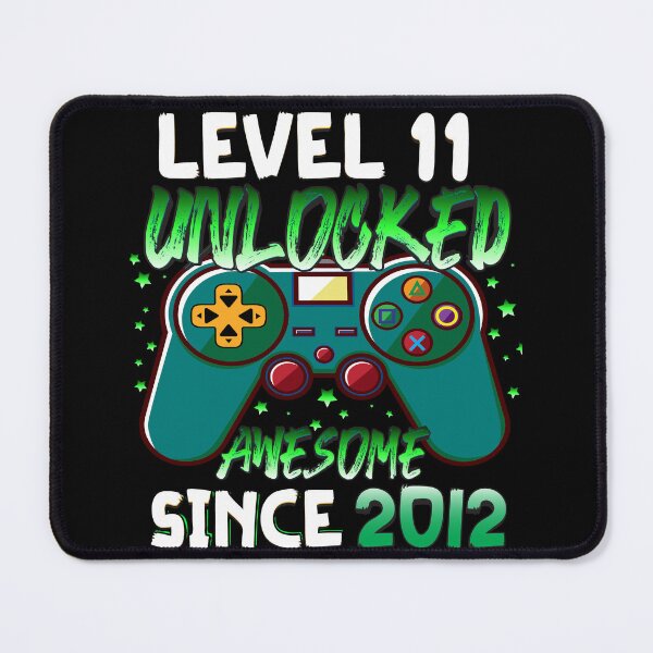Item preview, Level 11 Unlocked Awesome Since 2012 11th Birthday Gaming designed and sold by Skalaman.