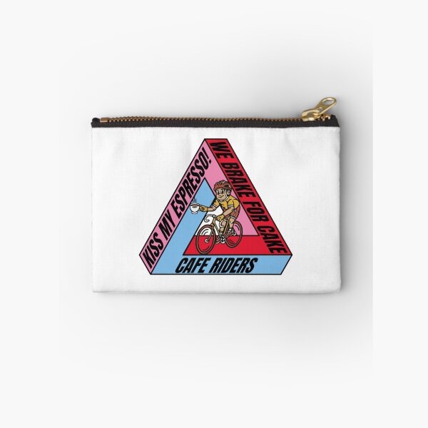 Item preview, Cafe Riders. We brake for cake retro cyclist design designed and sold by PhillysTees.