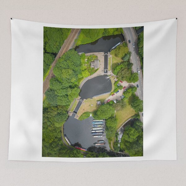 Item preview, Salterhebble Canal Basin designed and sold by MarkSykes.