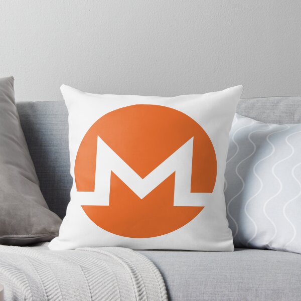 Item preview, Monero XMR Crypto Altcoin - Clean Orange-White Logo Variant #2 designed and sold by CryptoMoods.