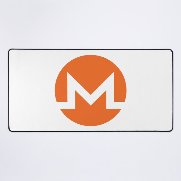 Item preview, Monero XMR Crypto Altcoin - Clean Orange-White Logo Variant #2 designed and sold by CryptoMoods.