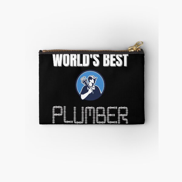 Item preview, World's best plumber metallic pipe letters designed and sold by R2Dsign.