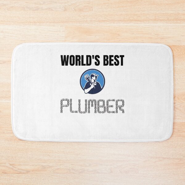 Item preview, World's best plumber metallic pipe letters designed and sold by R2Dsign.