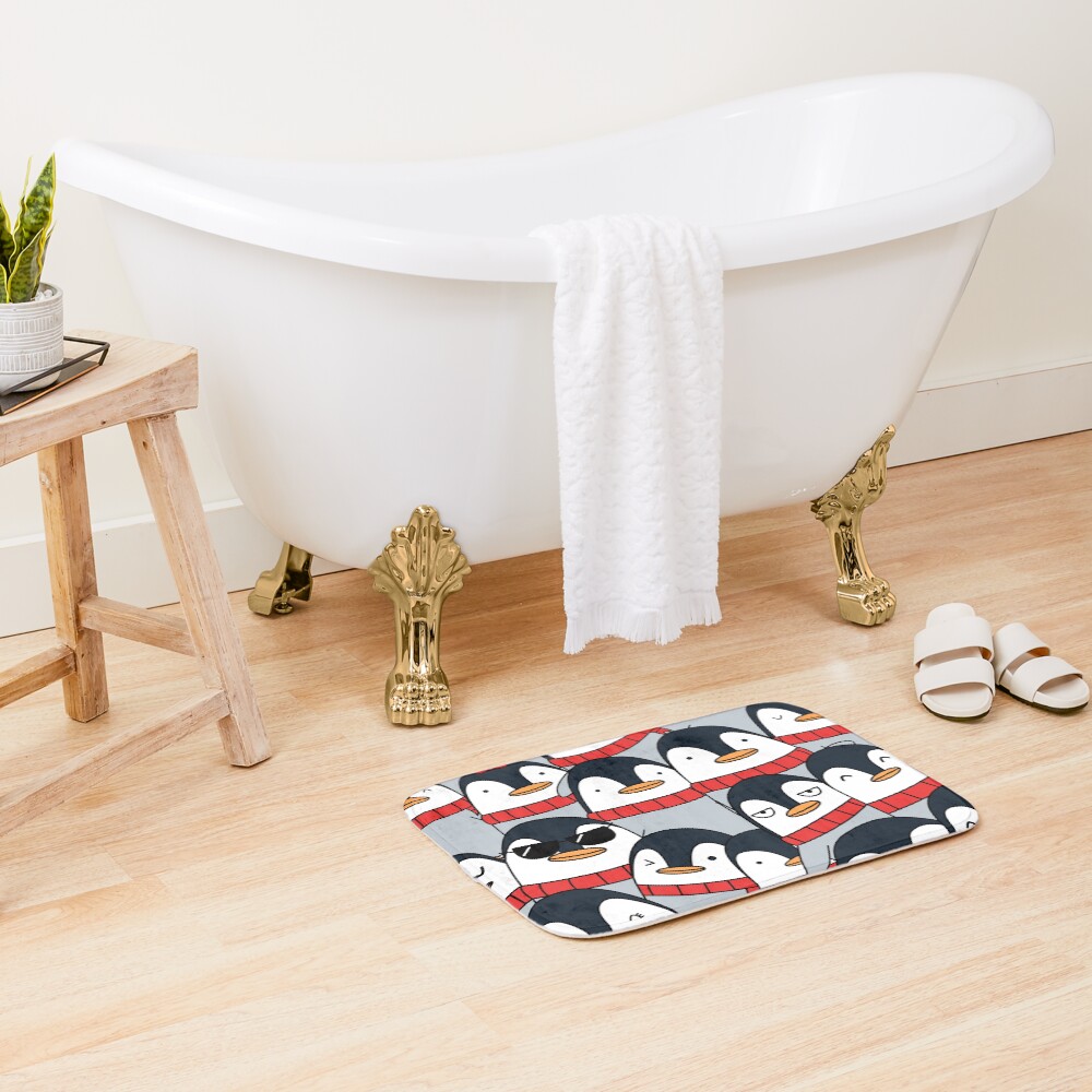 Item preview, Bath Mat designed and sold by cartoonbeing.