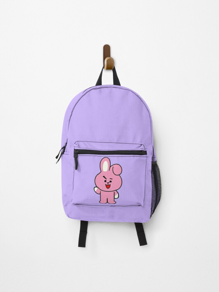  Jung Kook Printed Bts Pink Bag Baby Bag College Bags