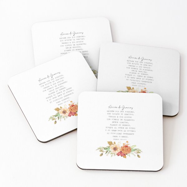 Item preview, Salmos 100:4-5, Spanish Bible Verse designed and sold by latiendadearyam.