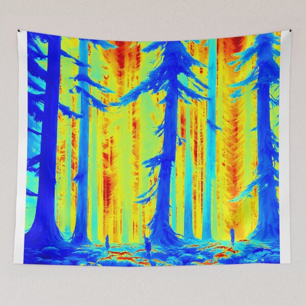 Item preview, fantasy forest of tall trees  designed and sold by David-Howells.