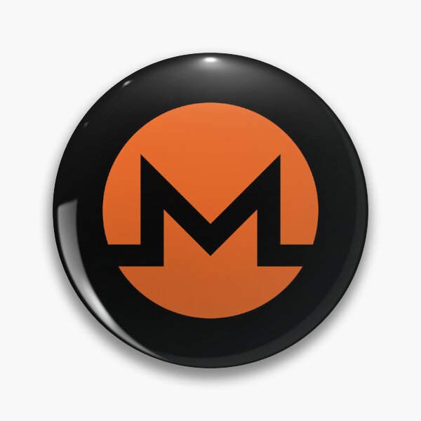 Item preview, Monero XMR Crypto Altcoin - Clean Orange-Black Logo Variant #1 designed and sold by CryptoMoods.
