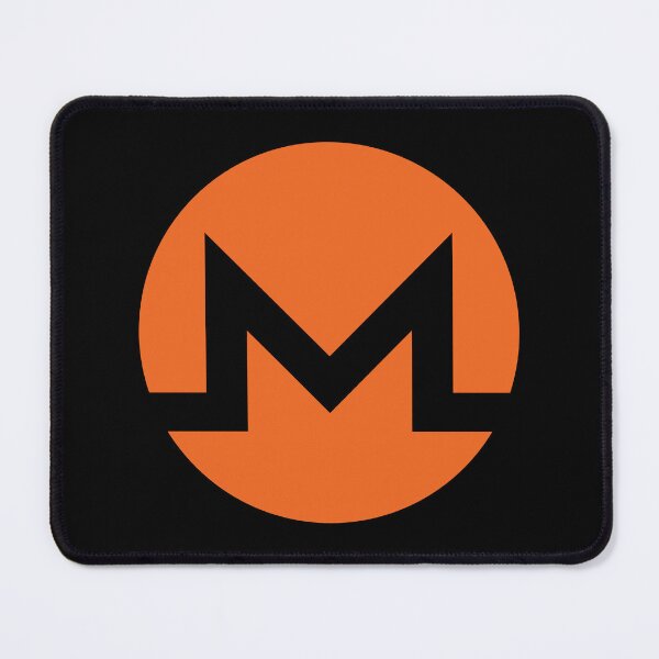 Item preview, Monero XMR Crypto Altcoin - Clean Orange-Black Logo Variant #1 designed and sold by CryptoMoods.