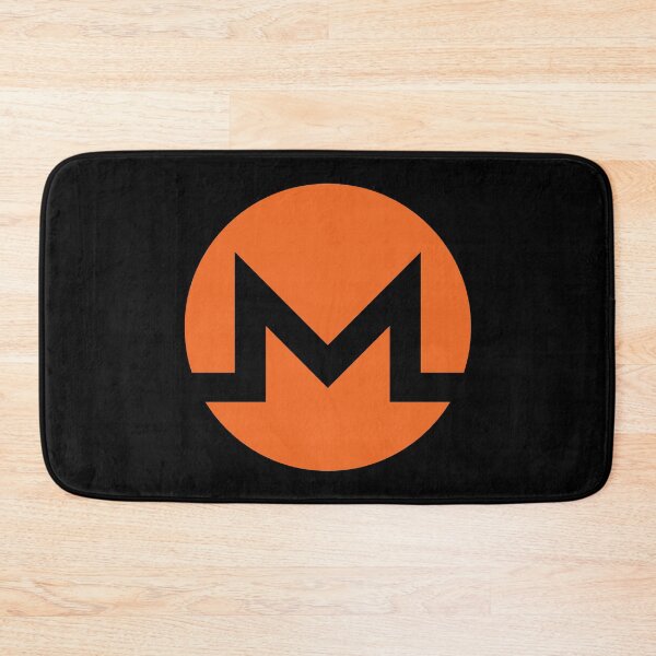 Item preview, Monero XMR Crypto Altcoin - Clean Orange-Black Logo Variant #1 designed and sold by CryptoMoods.