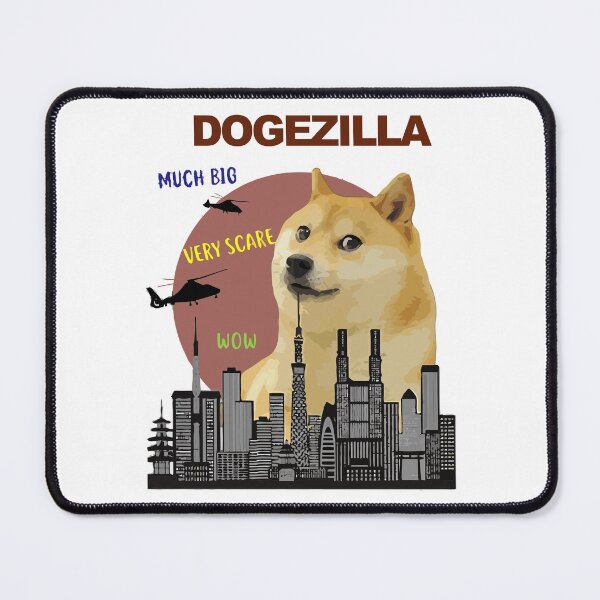 Item preview, Dogezilla-Funny Doge Meme Giant Shiba Inu designed and sold by broom55.