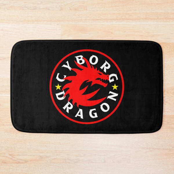 Item preview, Cool Cyborg Dragon Logo Design designed and sold by LuckDragonGifts.