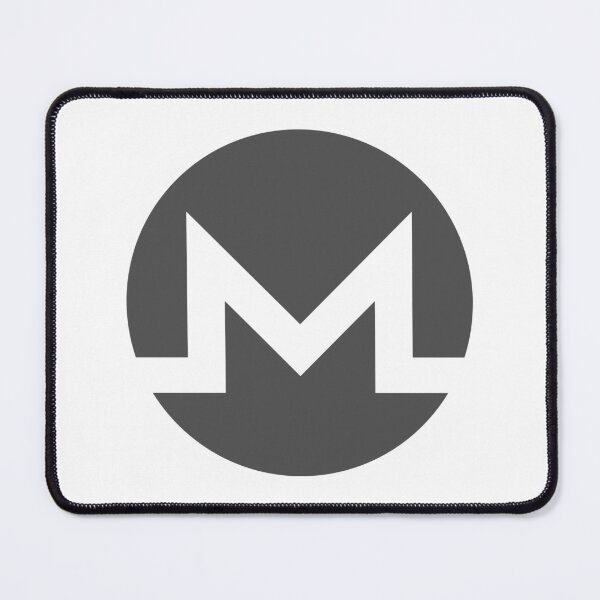 Item preview, Monero XMR Crypto Altcoin - Clean Grey-White Logo Variant #1 designed and sold by CryptoMoods.