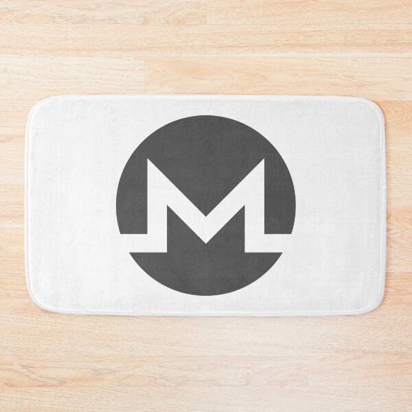 Item preview, Monero XMR Crypto Altcoin - Clean Grey-White Logo Variant #1 designed and sold by CryptoMoods.