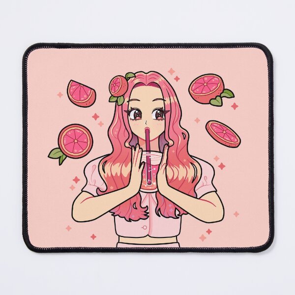 Item preview, Pink Grapefruit Girl designed and sold by StudioHearty.