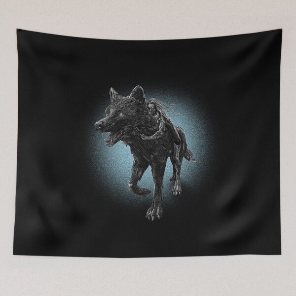 Item preview, wolf and girl designed and sold by DerSenat.