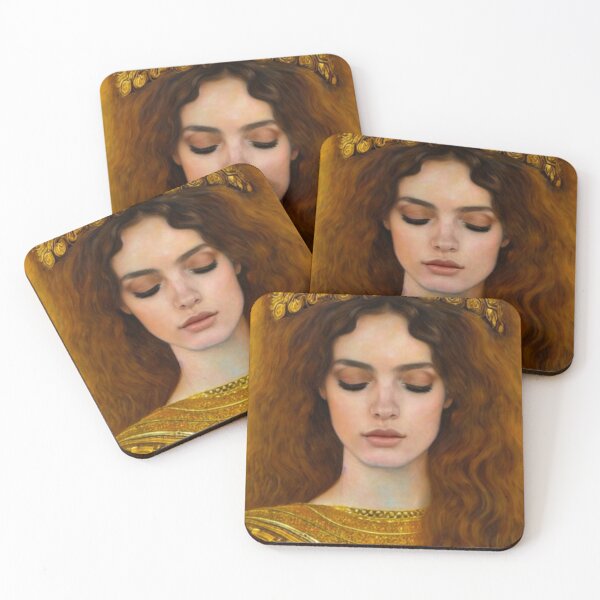 Item preview, Gustav Klimt Golden Princess designed and sold by maniacfitness.