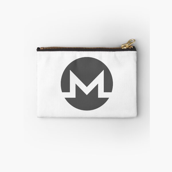 Item preview, Monero XMR Crypto Altcoin - Clean Grey-White Logo Variant #2 designed and sold by CryptoMoods.