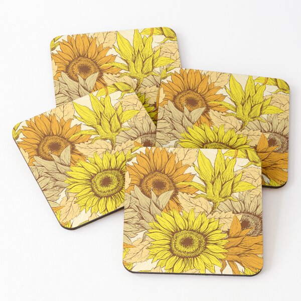 Item preview, Yellow Sunflower designed and sold by CatCoconut-Art.