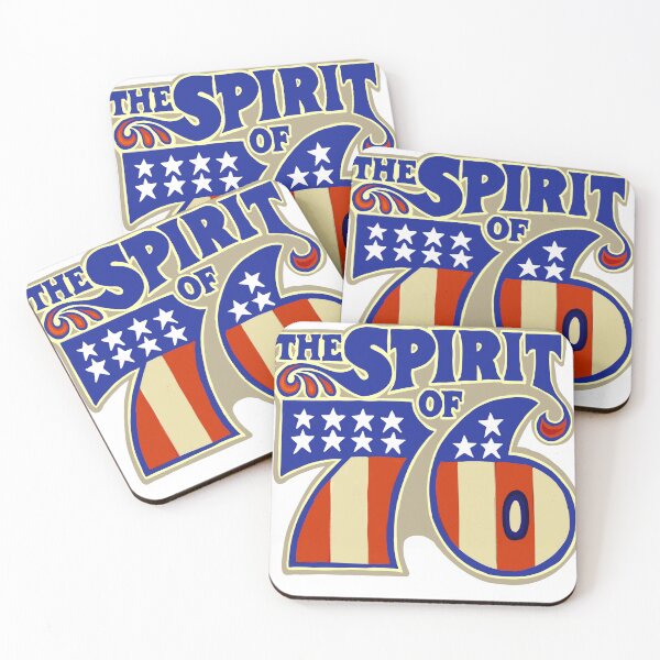 Item preview, The Spirit of 76 - classic retro Vintage Seventies design pop art  designed and sold by Kludoman.
