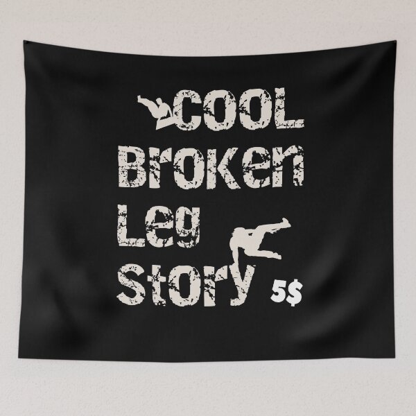 Item preview, Cool broken leg story Funny Parcour Extreme Sport designed and sold by Merchandiser099.