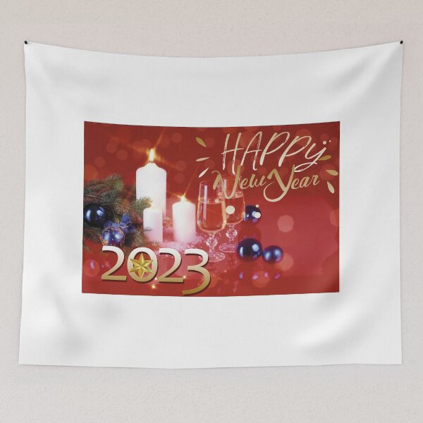 Item preview, 2023 Merry Christmas and Happy New Year designed and sold by annamiss.