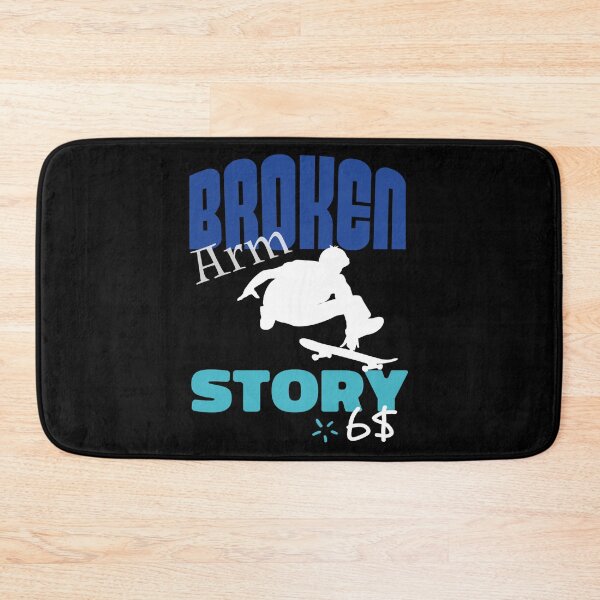 Item preview, Broken Arm Story Funny Skateboarder Extreme Sport designed and sold by Merchandiser099.